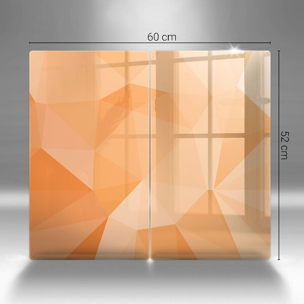 Sklo za varnou desku Geometrické pozadí