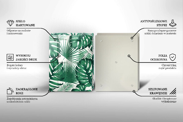 Skleněná deska za sporák Monstera odchází