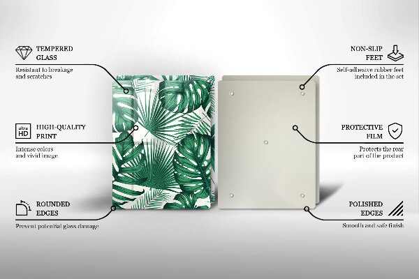 Skleněná deska za sporák Monstera odchází