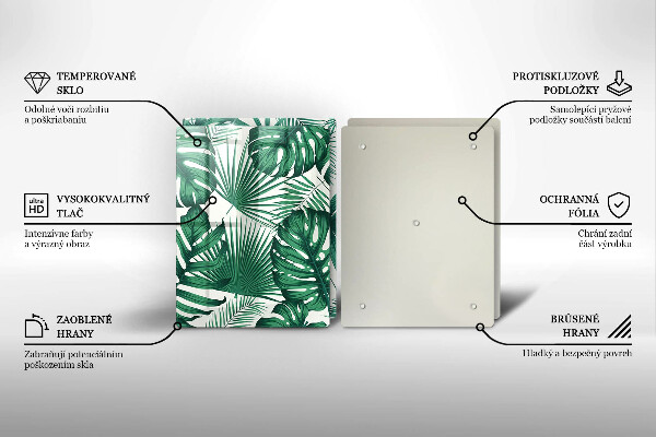 Skleněná deska za sporák Monstera odchází