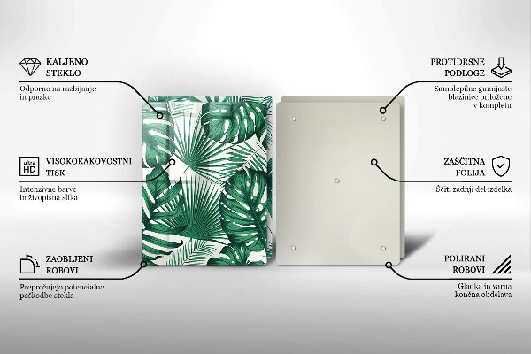 Skleněná deska za sporák Monstera odchází