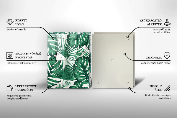 Skleněná deska za sporák Monstera odchází