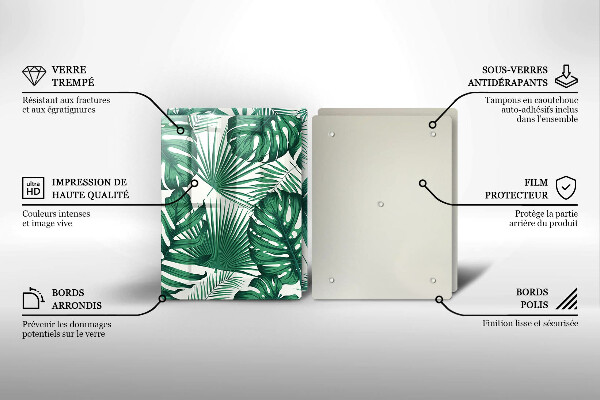 Skleněná deska za sporák Monstera odchází