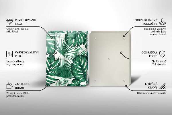 Skleněná deska za sporák Monstera odchází