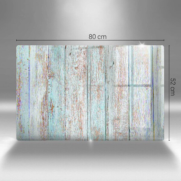 Skleněná deska za sporák Staré vintage desky