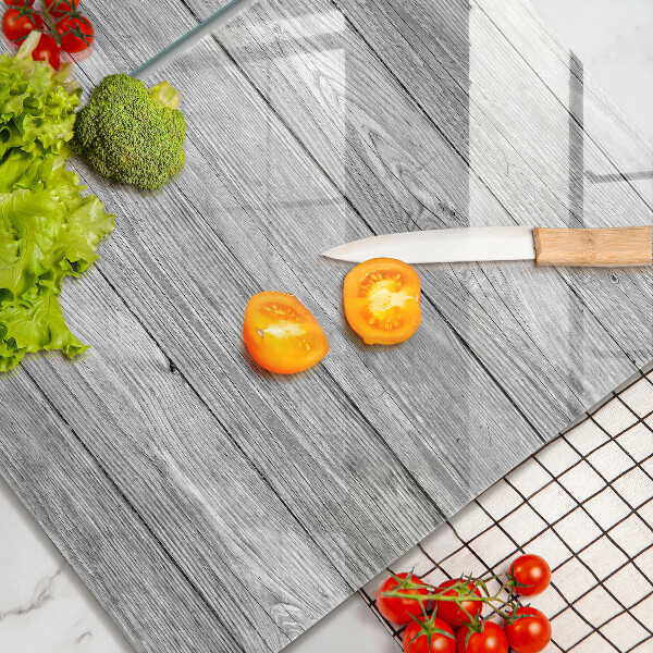 Skleněná deska za sporák Staré dřevěné desky