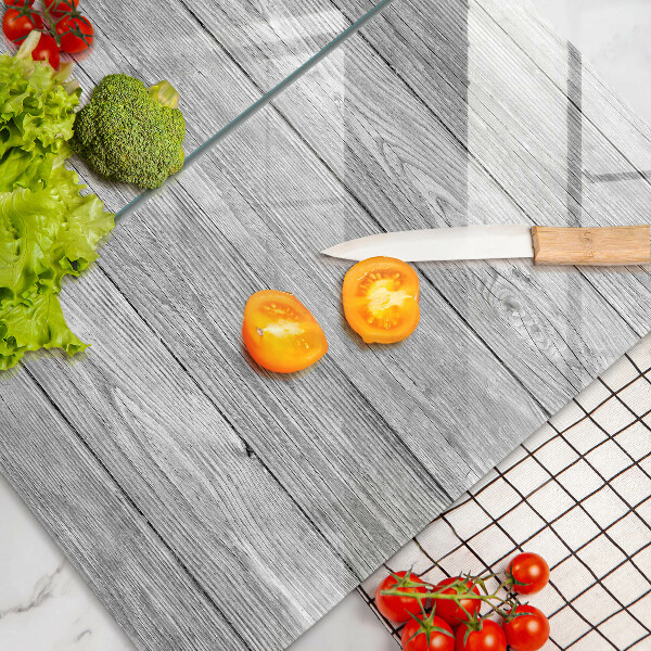 Skleněná deska za sporák Staré dřevěné desky