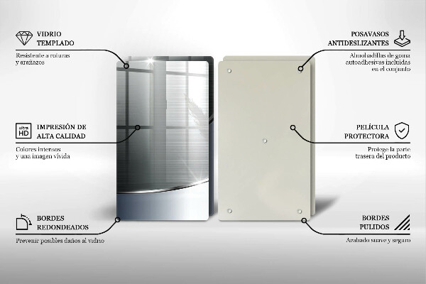 Skleněná deska za sporák Kovový abstrakce vzor