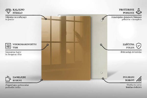 Kryt na varnou desku Barva béžová