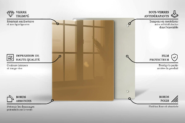 Kryt na varnou desku Barva béžová