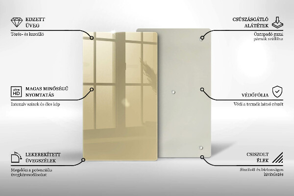 Kryt na varnou desku Barva béžová