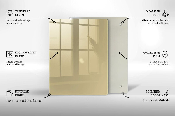 Kryt na varnou desku Barva béžová