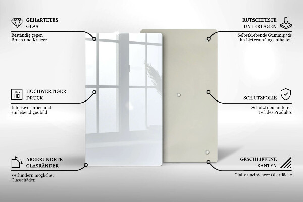 Kryt na varnou desku Bílá barva