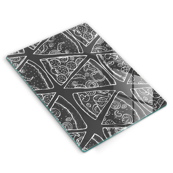 Kryt na varnou desku Pizza ilustrace