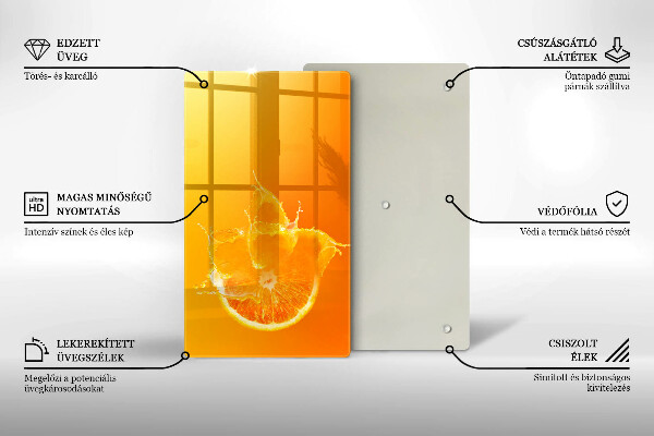 Kryt na varnou desku Šťavnaté oranžové ovoce