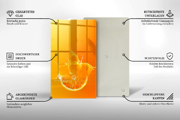 Kryt na varnou desku Šťavnaté oranžové ovoce