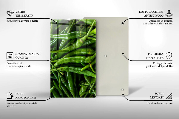 Kryt na varnou desku Hrachové lusky