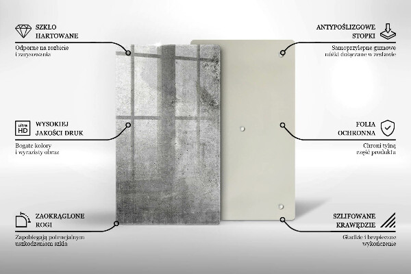 Kryt na varnou desku Betonová textura