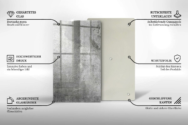 Kryt na varnou desku Betonová textura