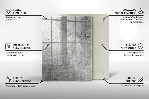 Kryt na varnou desku Betonová textura