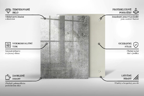 Kryt na varnou desku Betonová textura