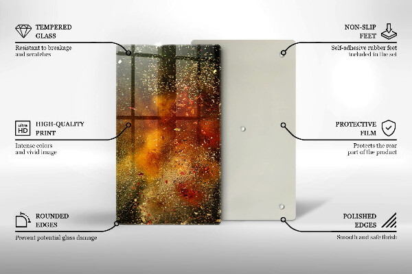 Kryt na varnou desku Barevné koření