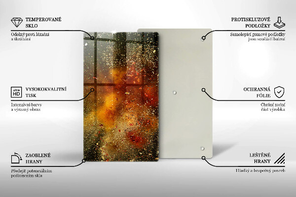 Kryt na varnou desku Barevné koření