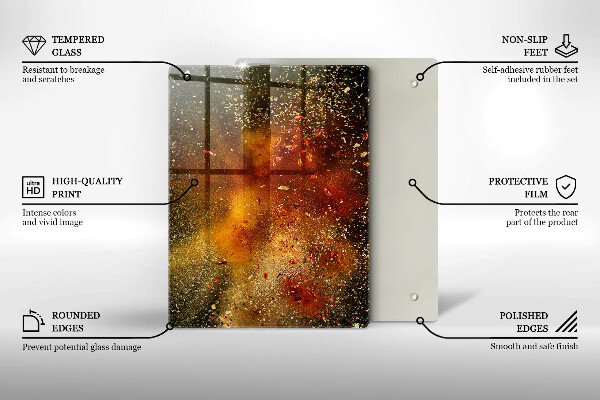 Kryt na varnou desku Barevné koření