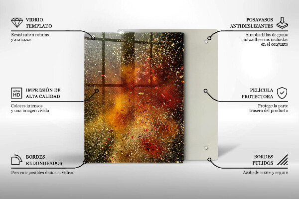 Kryt na varnou desku Barevné koření
