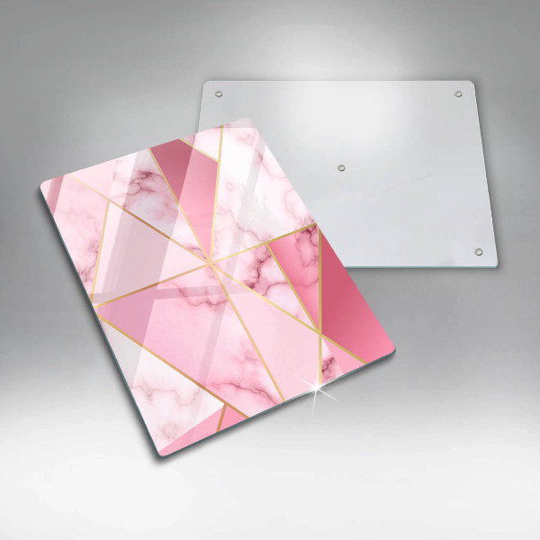 Sklo za sporák Geometrický mramor