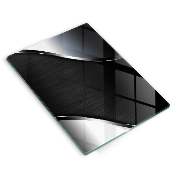 Sklo za sporák Kovová abstrakce