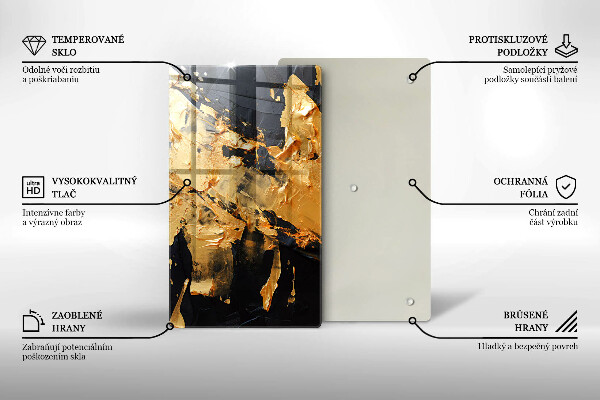 Kryt na varnou desku Elegantní barva textury