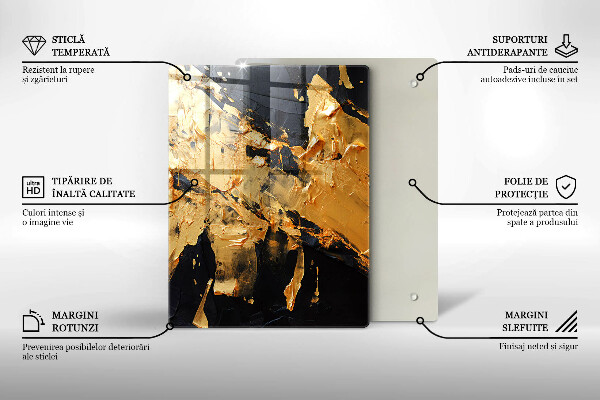 Kryt na varnou desku Elegantní barva textury