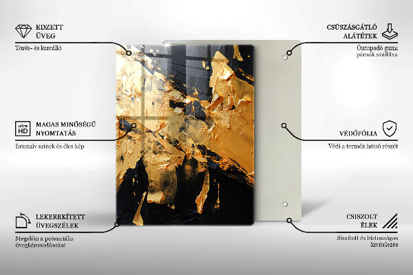 Kryt na varnou desku Elegantní barva textury