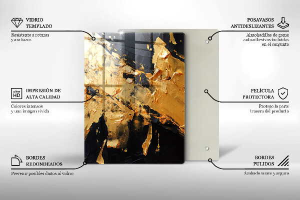 Kryt na varnou desku Elegantní barva textury