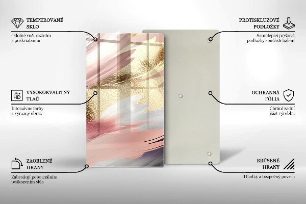 Kryt na varnou desku Pastelové skvrny