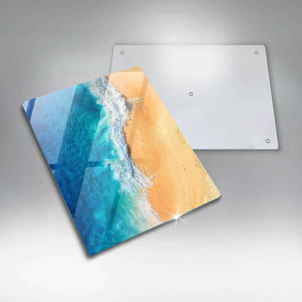 Kryt na varnou desku Pláž a moře