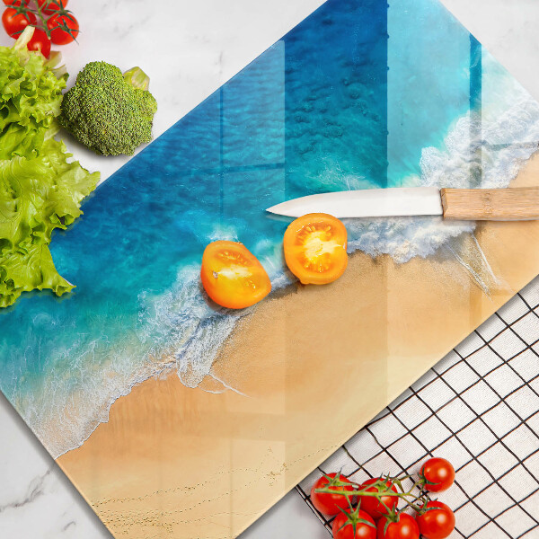 Kryt na varnou desku Pláž a moře