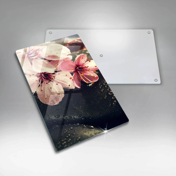 Kryt na varnou desku Květiny zenové kameny