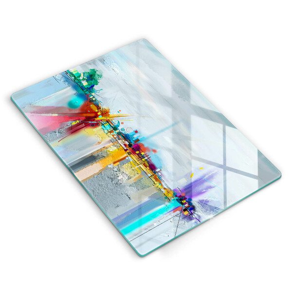 Kryt na varnou desku Malovaná abstrakce