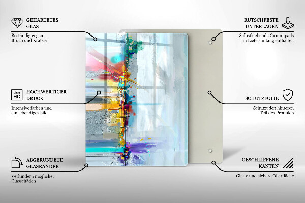 Kryt na varnou desku Malovaná abstrakce