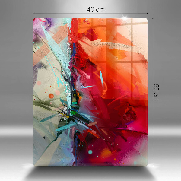 Kryt na varnou desku Malovaná abstrakce