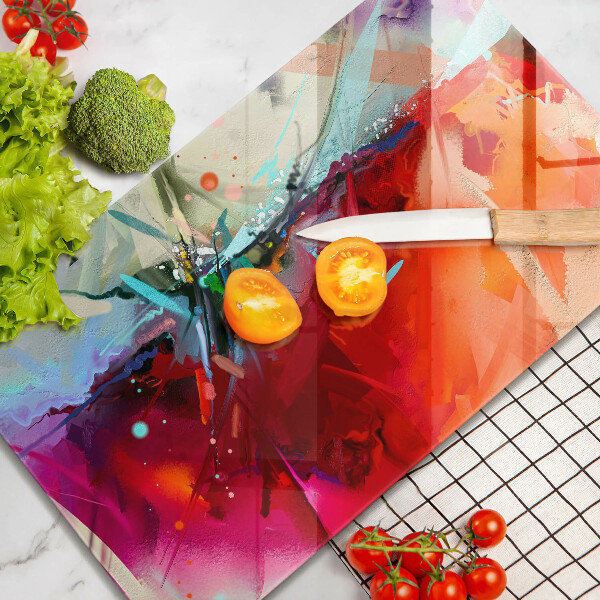 Kryt na varnou desku Malovaná abstrakce