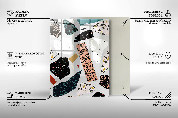 Kryt na varnou desku Kamenina