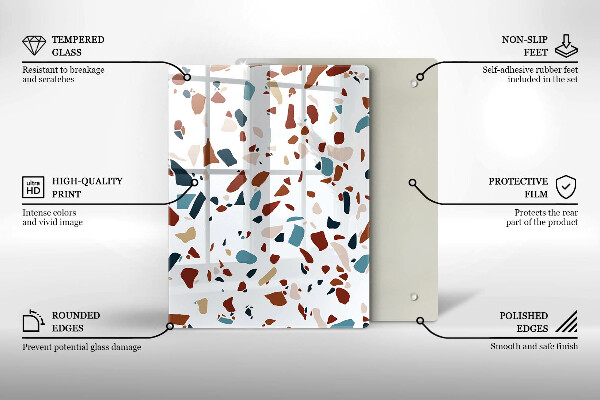 Kryt na varnou desku Dekorativní kámen