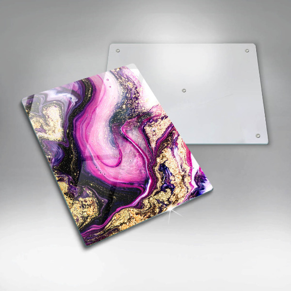 Kryt na varnou desku Abstraktní design zlaté