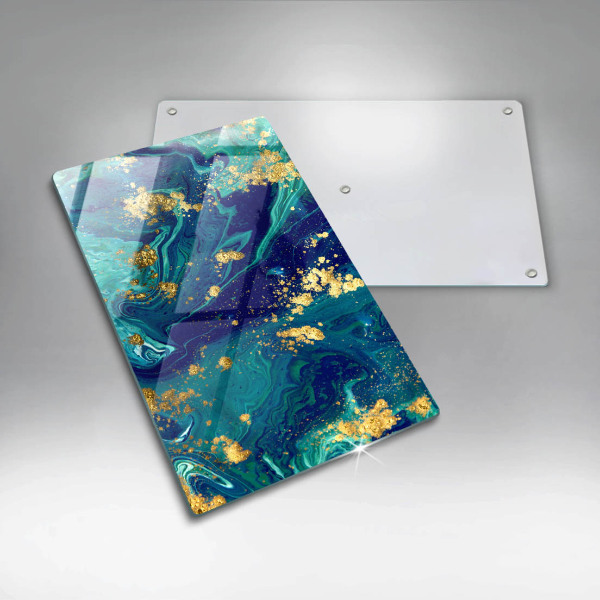 Kryt na varnou desku Abstrakce se zlatem