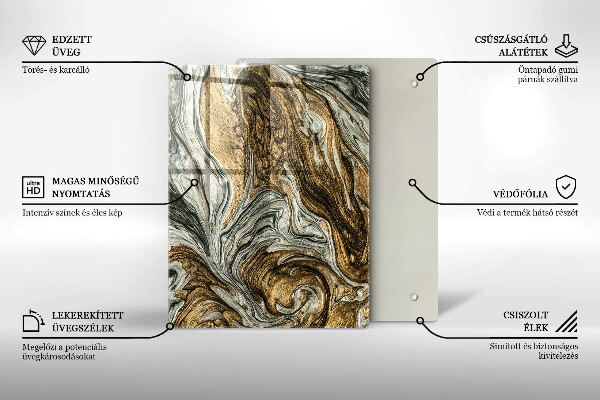 Kryt na varnou desku Bohatá abstrakce