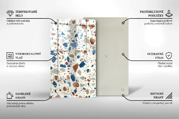 Kryt na varnou desku Dekorativní kamenina