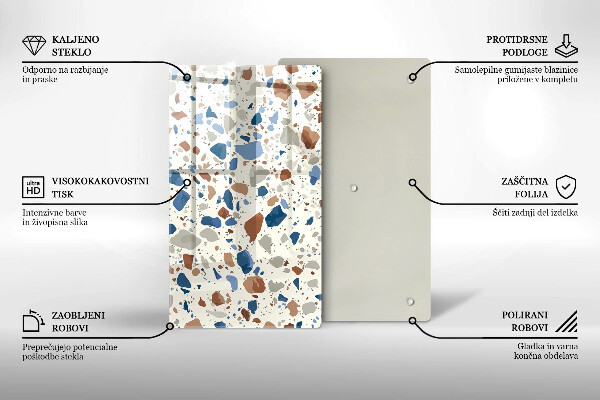 Kryt na varnou desku Dekorativní kamenina